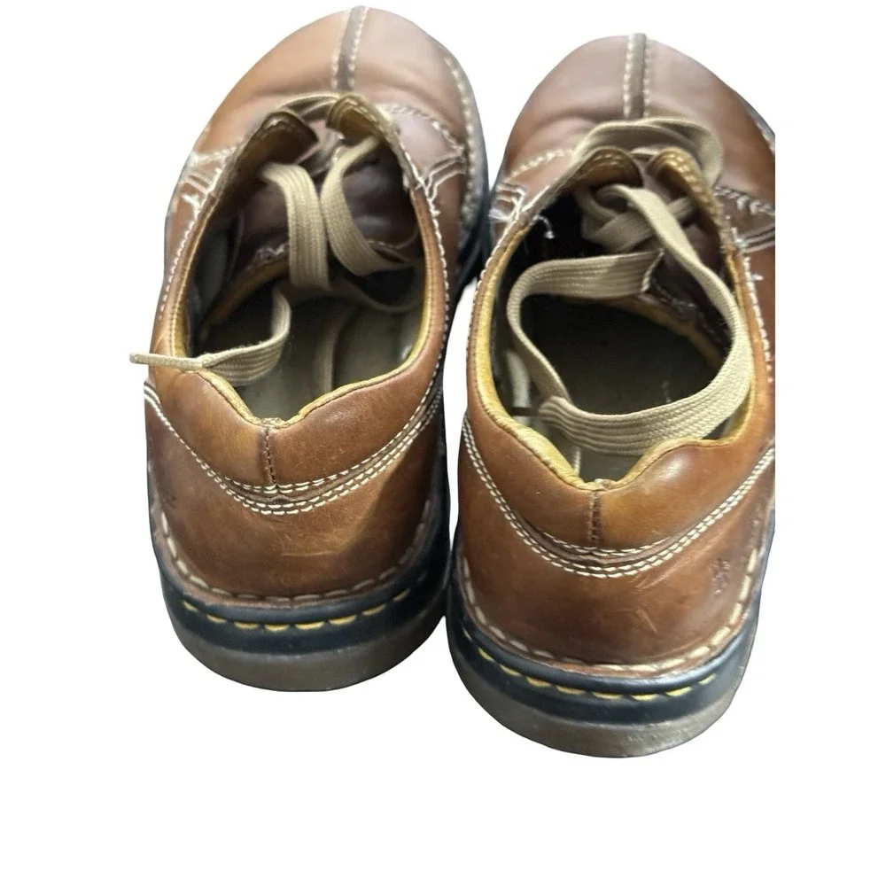 Dr. Martens 11232 Lace Up‎ Split Toe Oxford Brown Leather Shoes sz 39 USM 7